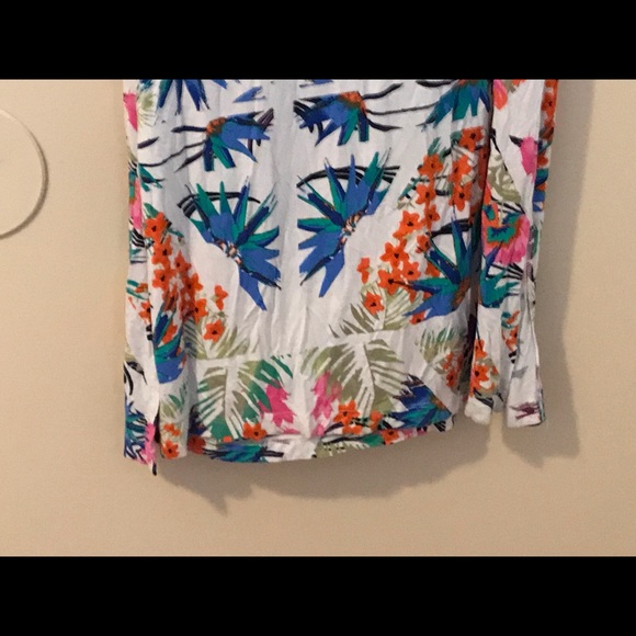 Pretty White/Multicolor Maxi Skirt - Picture 4 of 7